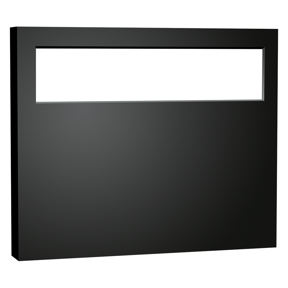 ASI 0477SM41 Matte Black Toilet Seat Cover Dispenser Surface Mou