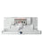 FOUNDATIONS 100-EH Surface-Mounted, Horizontal-Folding Baby Changing Station