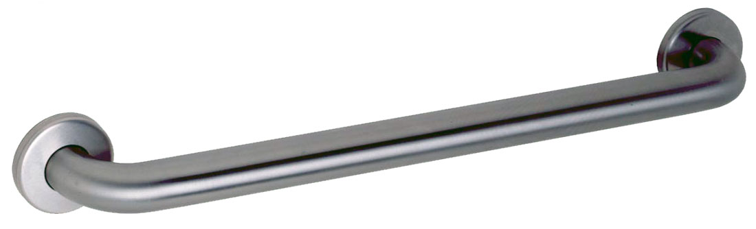 Gamco 150S 1.5 Inch Diameter Straight Grab Bar with Snap Flange