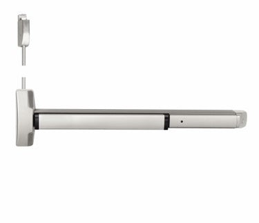 Accentra 6170F 36" 630 Fire Rate Surface Vertical Rod Exit Device Less Bottom Rod