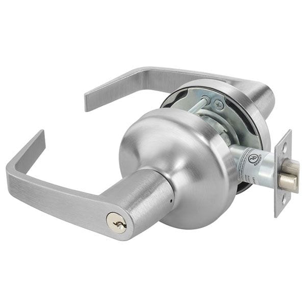 Accentra 4708LN Cylindrical Classroom Lever Lockset, Schlage KeywayStandard Duty Grade 1
