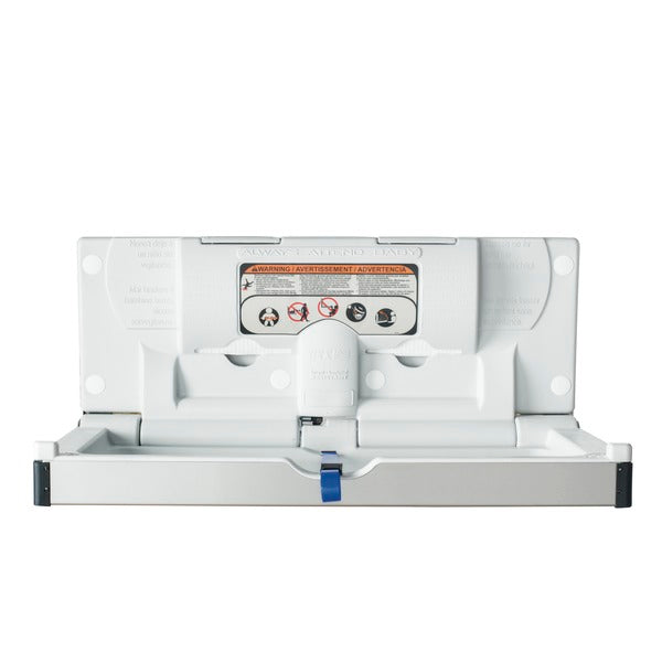 FOUNDATIONS Model 5410339 Surface-Mounted, Horizontal-Folding Baby Changing Station
