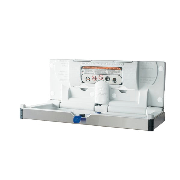 FOUNDATIONS Model 5410339 Surface-Mounted, Horizontal-Folding Baby Changing Station