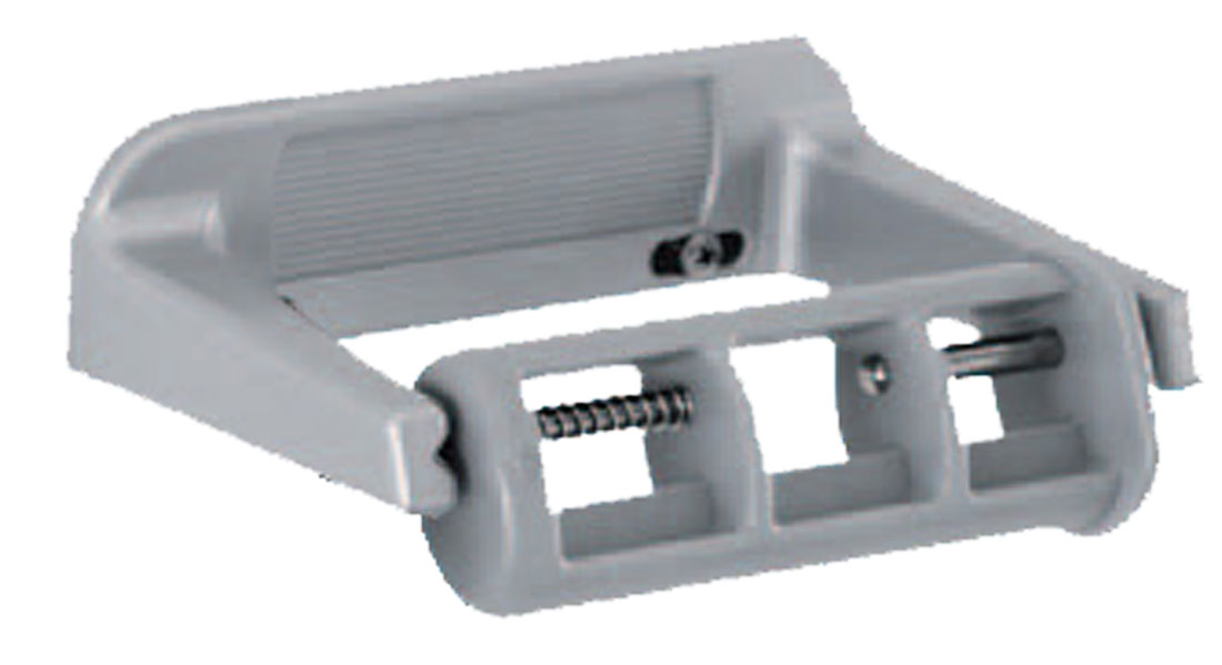 Gamco 813NRC Surface-Mounted Single Toilet Tissue Holder with No Roll Control