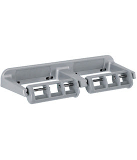 Gamco 814NRC Surface-Mounted Double Toilet Tissue Holder with No Roll Control
