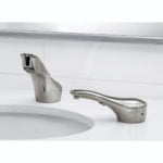 Bobrick B-856 Designer Series Counter-Mounted Automatic Liquid Soap Dispenser, Polished Nickel