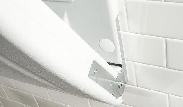 FOUNDATIONS 100-EV-BP Surface-Mounted, Vertical-Folding Baby Changing Station