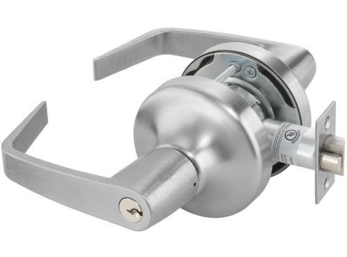 Accentra 4705LN Cylindrical Storeroom Lever Lockset, Schlage Keyway, Grade 1