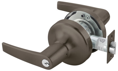 Accentra 4705LN Cylindrical Storeroom Lever Lockset, Schlage Keyway, Grade 1