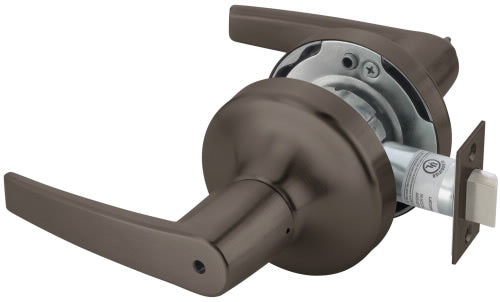 Accentra 4702LN Cylindrical Privacy Lever Lockset, Grade 1