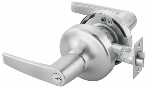 Accentra 4707LN Cylindrical Entry Lever Lockset, Schlage Keyway, Grade 1