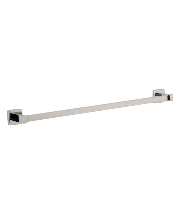Bobrick B-673X18 18" Bright-polished  Surface Mounted Towel Bar-18 Inches