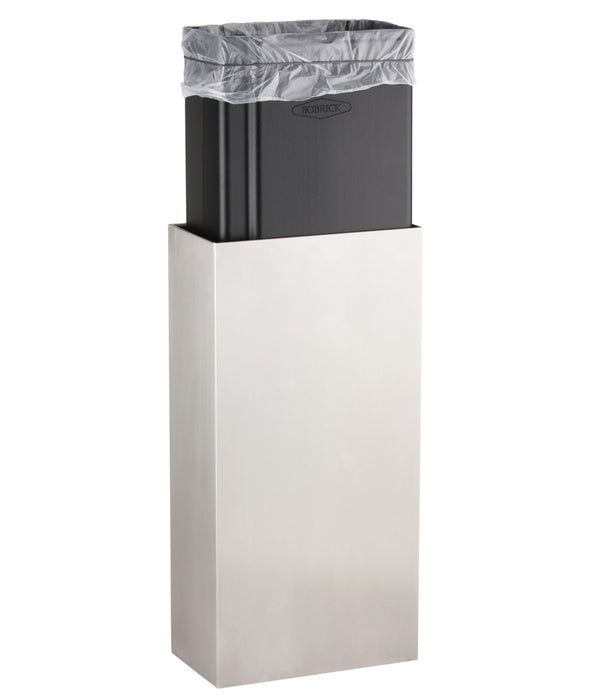 Bobrick B-9279 Fino Collection Surface-Mounted Waste Receptacle