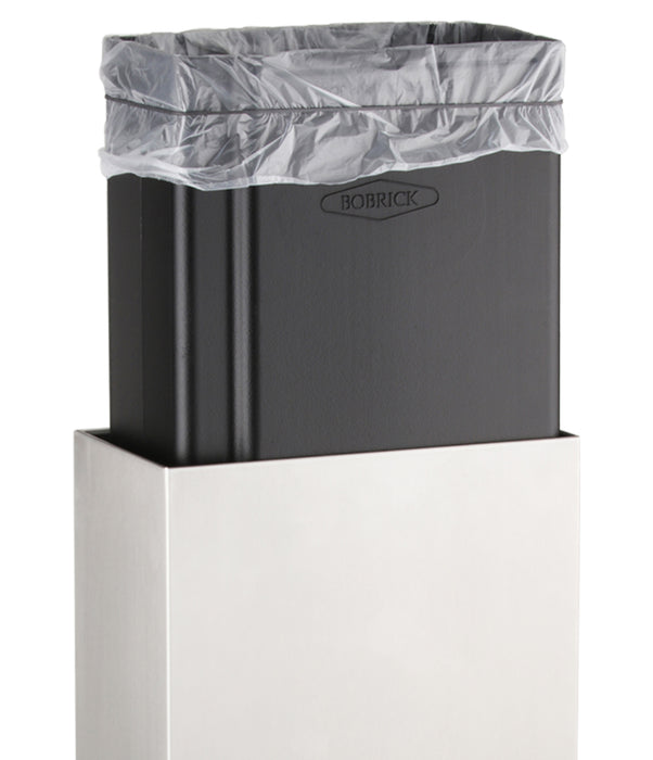 Bobrick B-9279 Fino Collection Surface-Mounted Waste Receptacle