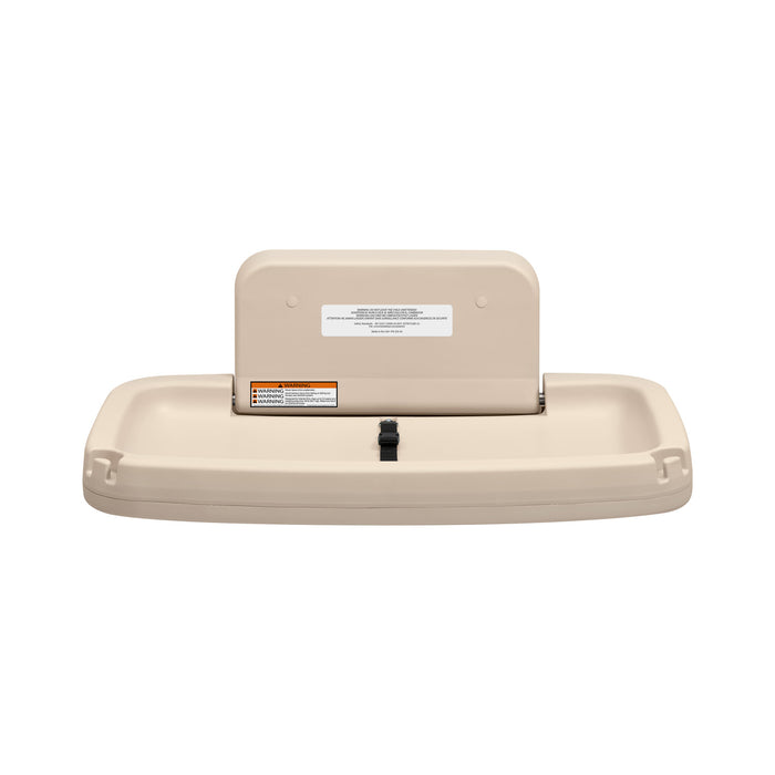 Gamco BCS-3 Surface-Mounted ADA-Compliant Baby Changing Station Cream