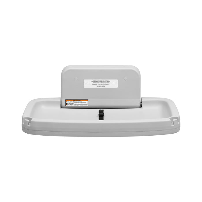 Gamco BCS-4 Surface-Mounted ADA-Compliant Baby Changing Station Light Grey