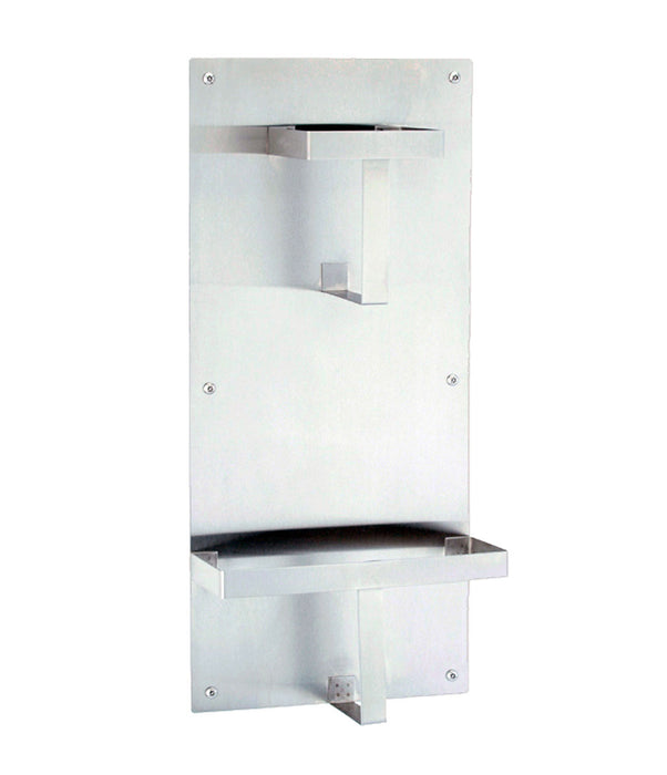 Gamco BP-1 Surface-Mounted Bed Pan Rack