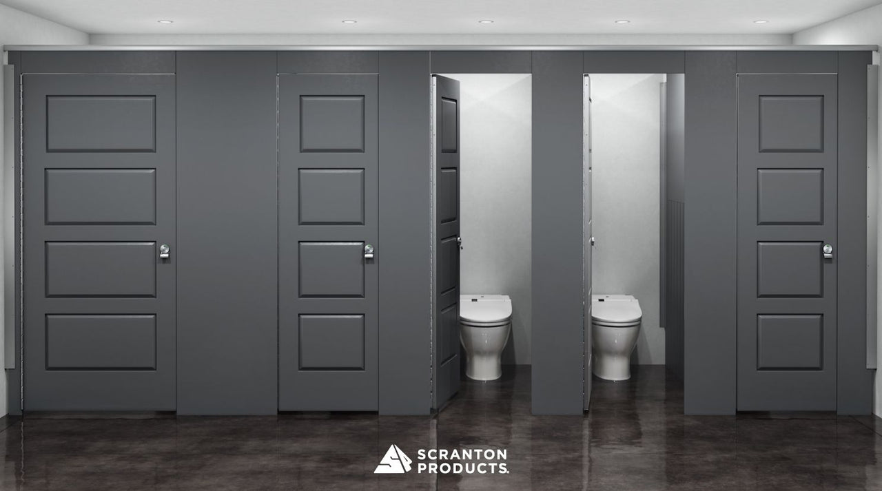 Scranton Products Aria Floor to Ceiling Toilet Partitions