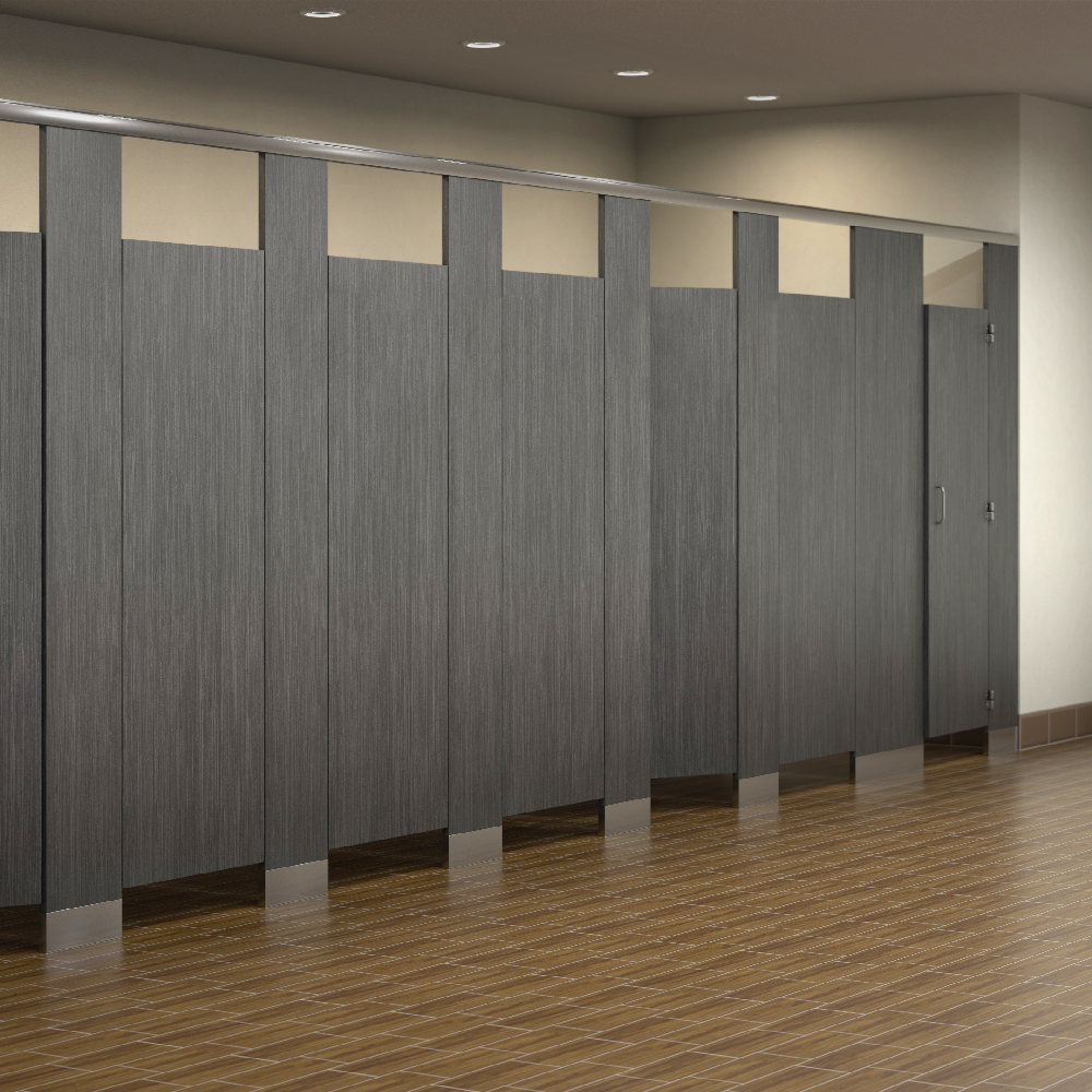 Walpole Pvc Partition Plastic Laminate Partitions — Island Supply Inc