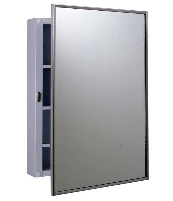 Gamco MC-2 Surface-Mounted Stainless Steel Medicine Cabinet