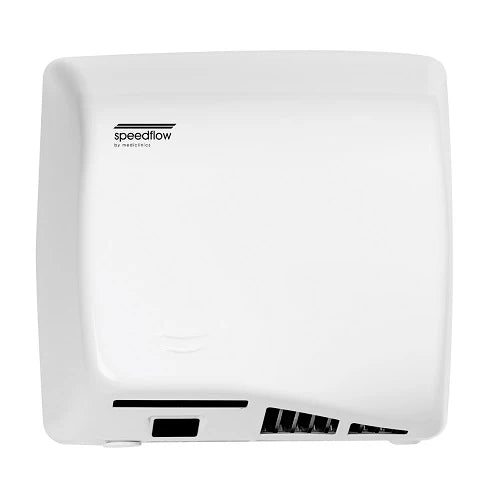 Saniflow® M06A SPEEDFLOW® Hand Dryer - Steel White Epoxy High-Speed Universal Voltage ADA