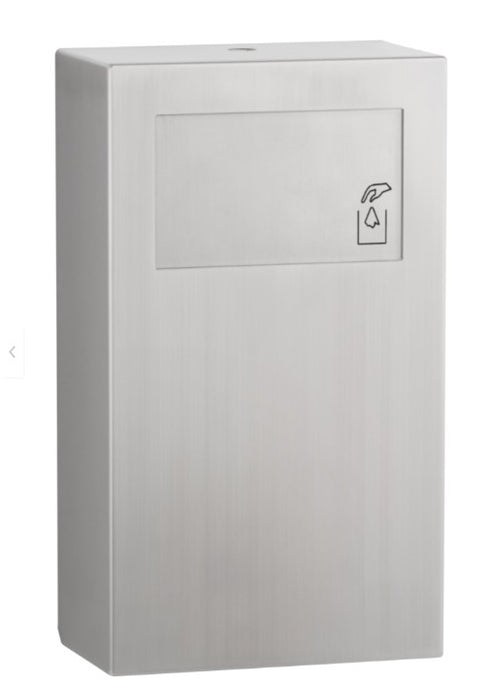 Bobrick B-9254 Surface-Mounted Sanitary Disposal, Satin Finish