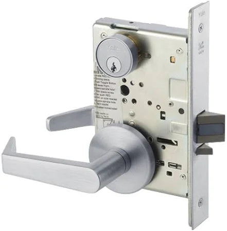 Accentra 8808Fl X 626 Mortise Classroom Levered Lockset, Less Cylinder,  Satin Chrome