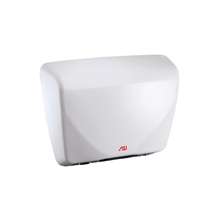 ASI 0185 Roval Steel Cover Hand Dryer - White