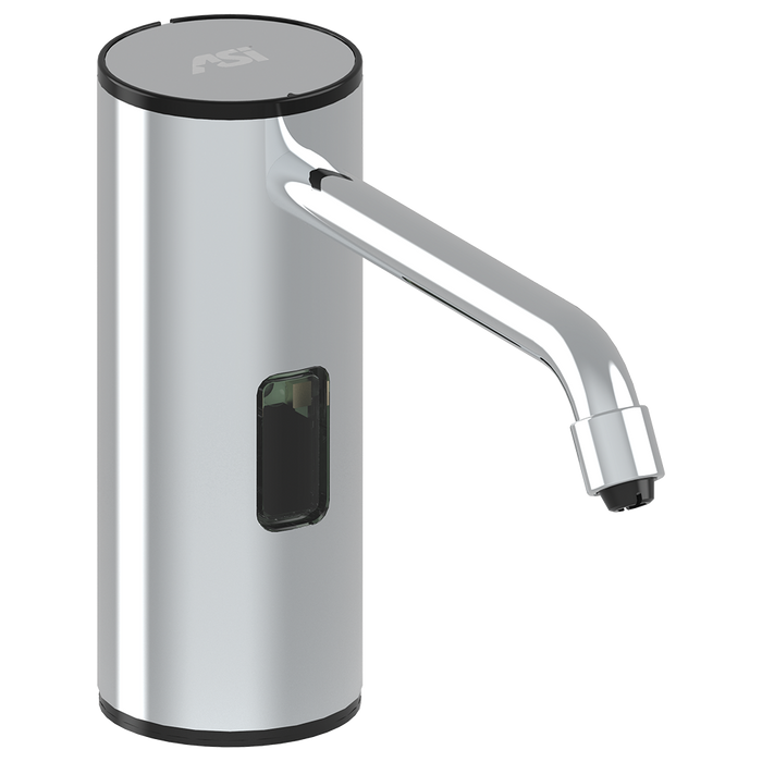 ASI 0335-B Auto Foam Soap Dispenser - Bright Stainless Steel - 50.7 Oz. - Vanity Mounted