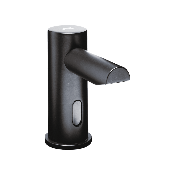 ASI 0394-1A-41 Ez Fill - Individual, Stand-Alone Foam Soap Dispenser W/ 1 L Bottle - (Battery 6 D Cell - Not Included) - Black Matte Finish
