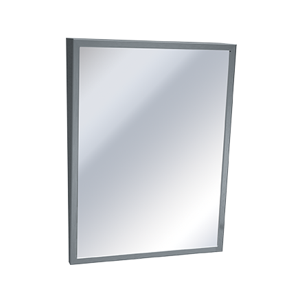 ASI 0535 Fixed Tilt Mirror, Stainless Steel With Satin Finish