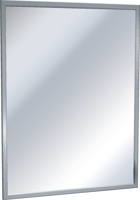 ASI 0620 Stainless Steel Chan-Lok Frame Plate Glass Mirrors (large sizes)