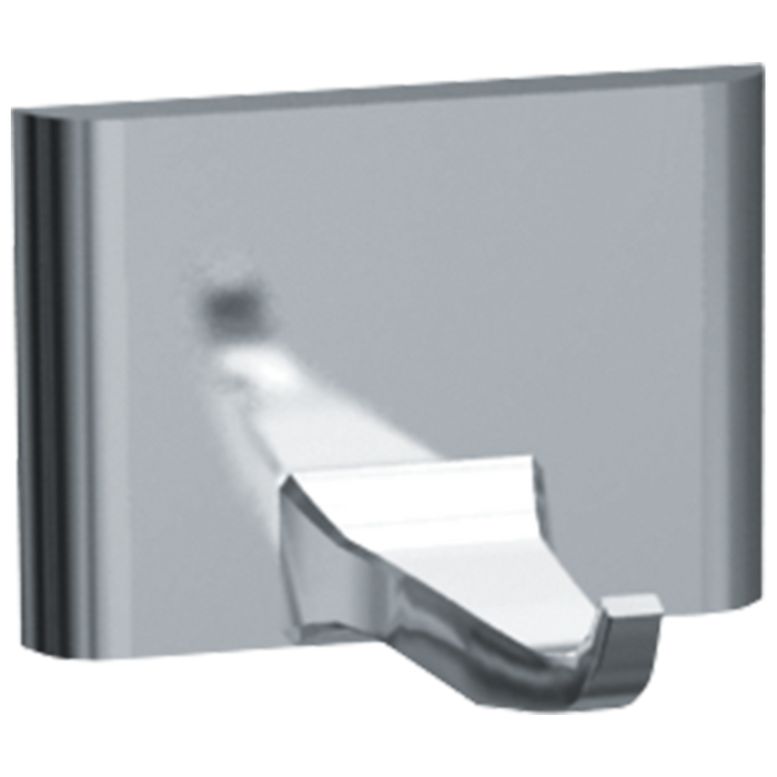ASI 0740-Z Robe Hook (Single) - Surface Mounted, Chrome Plated Zamak
