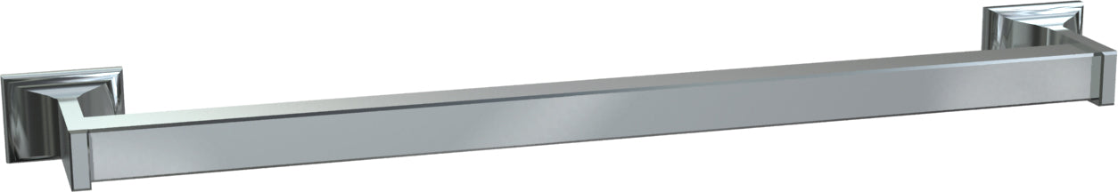 ASI 0760-Z30 Zamac Bathroom Accessories - Square Towel Bar, Surface Mounted, 30"