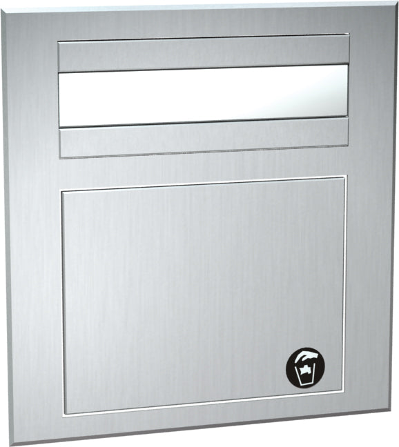 ASI 1001 Paper Towel Dispenser & Waste Receptacle - Counter Mounted
