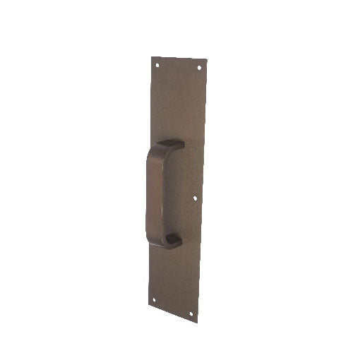 Rockwood 122 X 70C Pull Plate, 6" Ctc Pull, 4" X 16" Plate