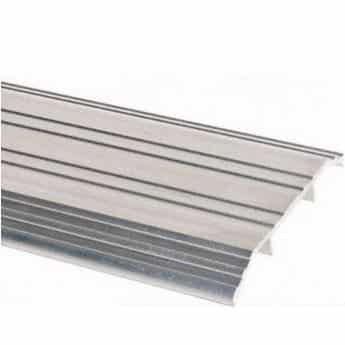 Pemko 170A36 Mill Finish Aluminum Commercial Fluted Saddle Threshold 1/2" X 4" X 36"