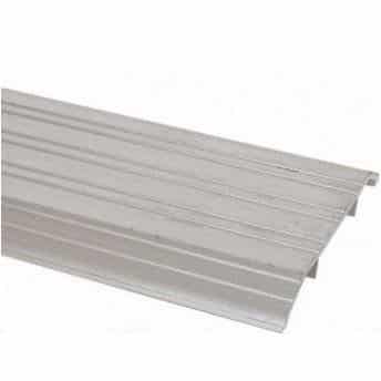 Pemko 171A72 Mill Finish Aluminum Commercial Fluted Saddle Threshold 1/2" X 5" X 72"