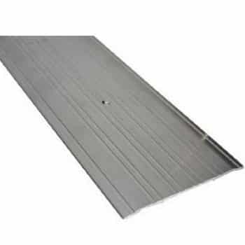 Pemko 2748A72 Mill Finish Aluminum Commercial Fluted Saddle Threshold 1/4" X 8" X 72"