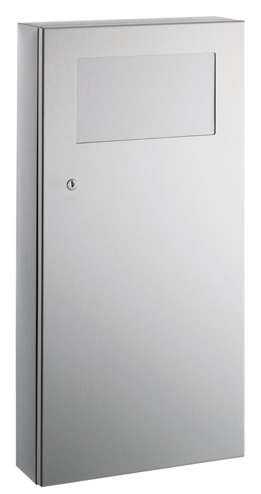 Bobrick B-35639 Surface-Mounted Waste Receptacle with Disposal Door