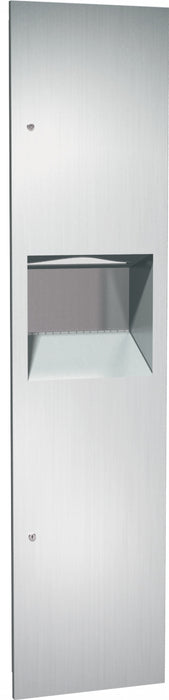ASI 64676 Paper Towel Dispenser & Waste Receptacle - Recessed