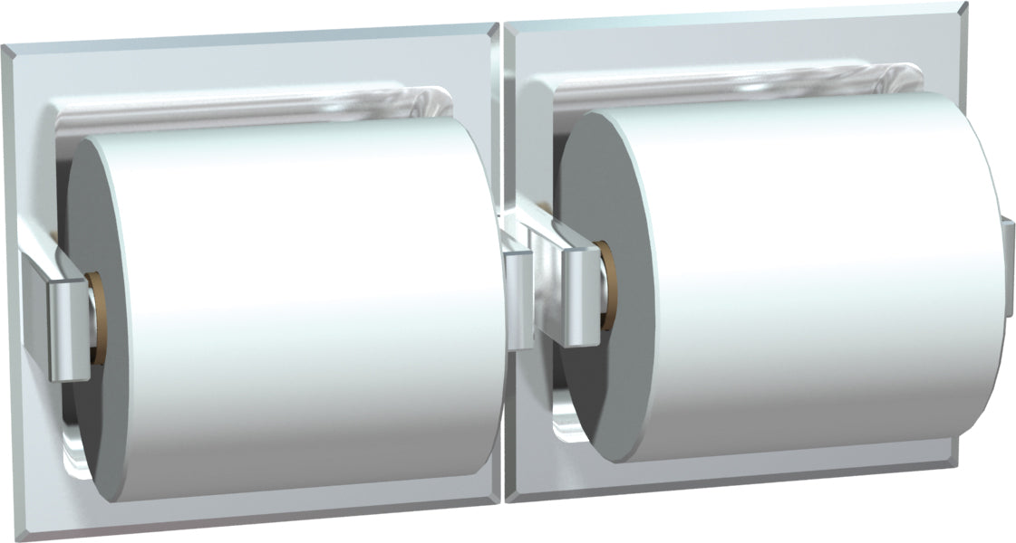 ASI 74022-Sd Toilet Paper Holder (Double) - Recessed, Satin