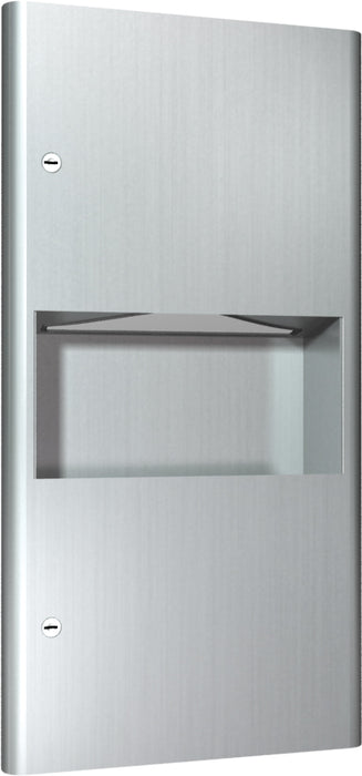 ASI 94623 Paper Towel Dispenser And Waste Receptacle - Recessed