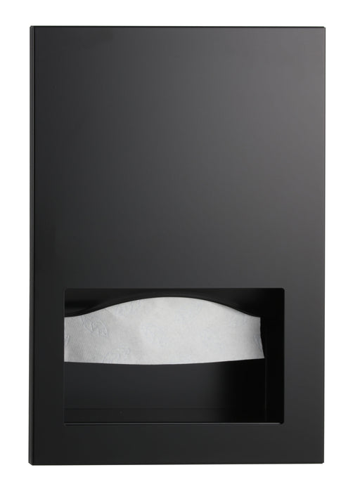 recessed paper towel dispenser