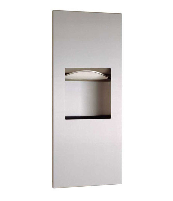 Bobrick B-36903  Trimline Series Recessed Paper Towel Dispenser/Waste Receptacle