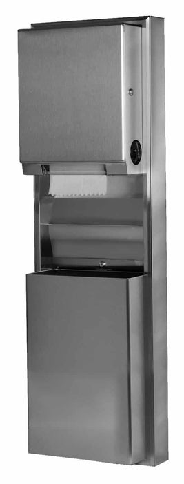 Bobrick B-39619  Classicseries Surface-Mounted Paper Towel Dispenser/Waste Recepacle