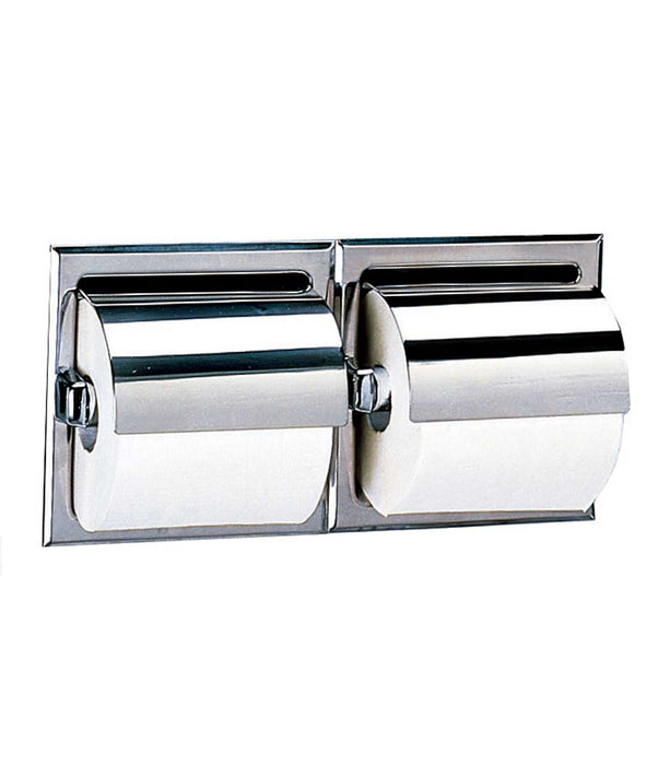 Bobrick B-699 Dual Roll Recessed Toilet Tissue Dispensers