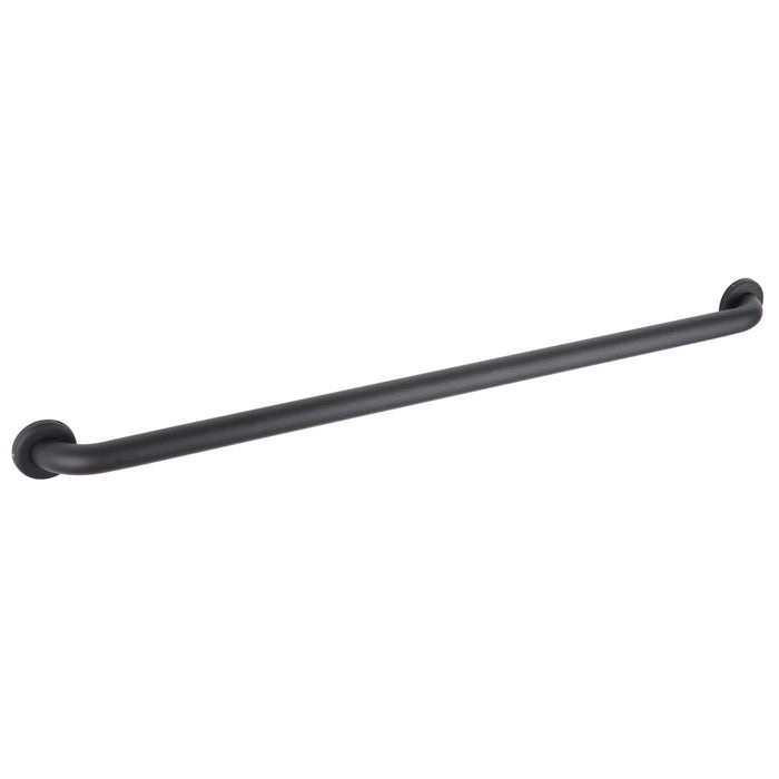 Gamco 150C.MBLK 1.5 INCH DIAMETER STRAIGHT GRAB BAR WITH CONCEALED FLANGE