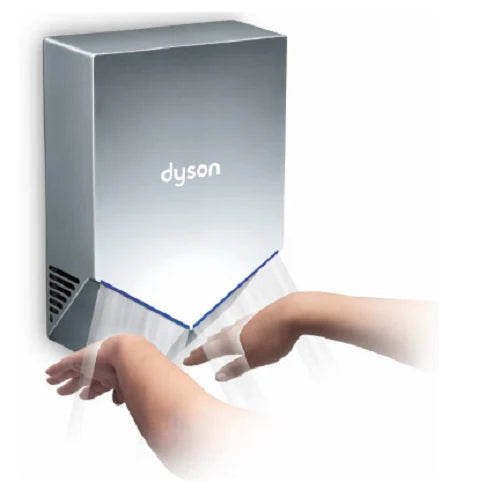 DYSON® Airblade HU02 V Series Hand Dryer - "Sprayed Nickel"