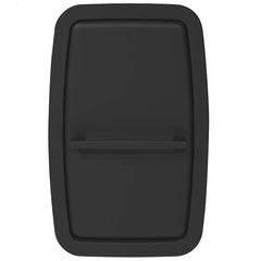 Koala Kare KB311-SSRE-MBLK - Matte Black Recessed Vertical Stainless Steel Baby Changing Station